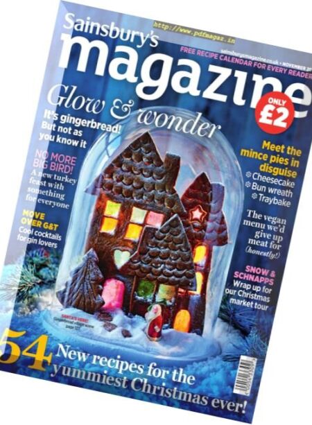 Sainsbury’s Magazine – November 2016 Cover