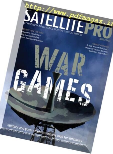 SatellitePro Middle East – February 2017 Cover