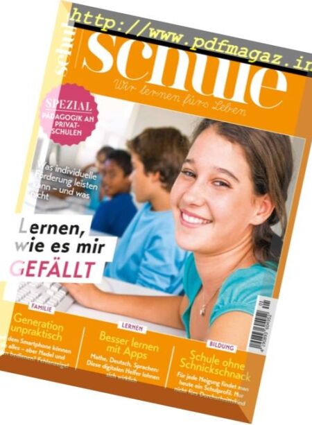 Schule – Februar Marz 2017 Cover