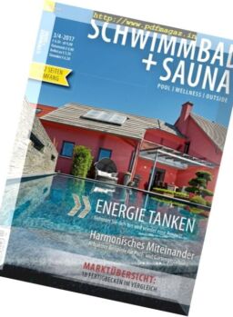 Schwimmbad + Sauna – Marz-April 2017