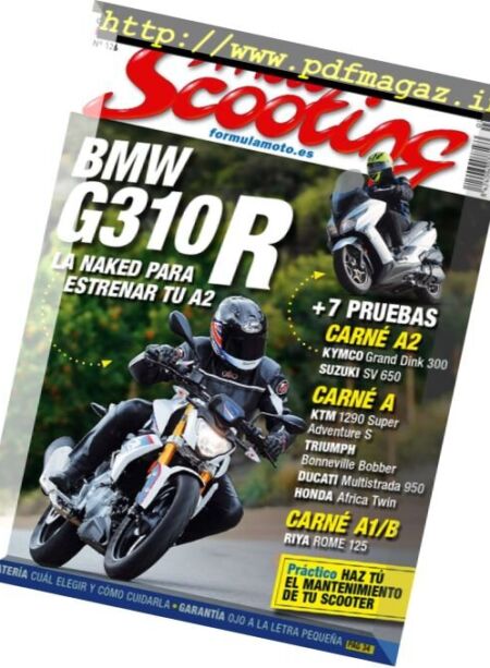 Scooting – Febrero-Marzo 2017 Cover