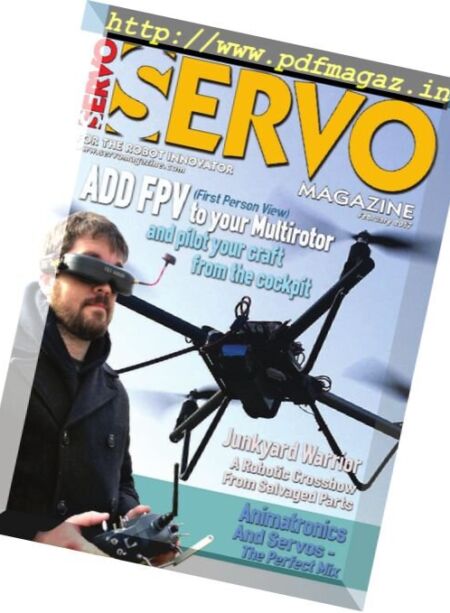 Servo Magazine – February 2017 Cover