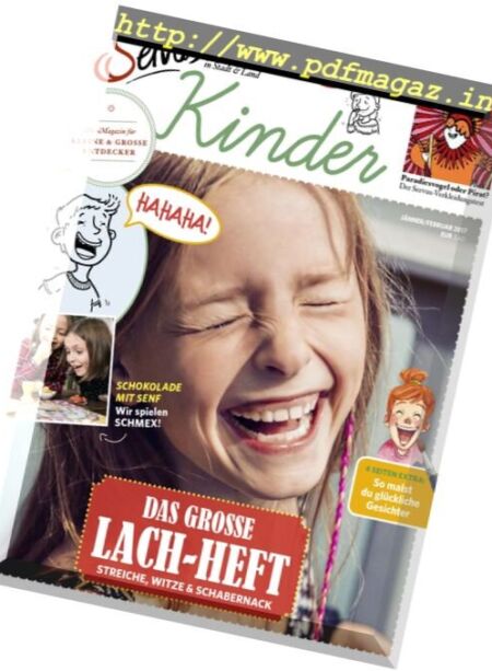 Servus Kinder – Januar-Februar 2017 Cover