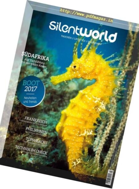 Silent World – N 44, 2017 Cover