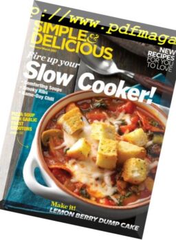 Simple & Delicious – February-March 2017