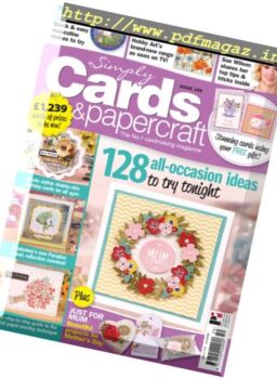 Simply Cards & Papercraft – Issue 159, 2017