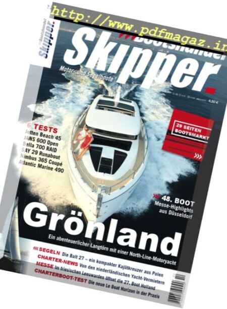 Skipper – Februar 2017 Cover