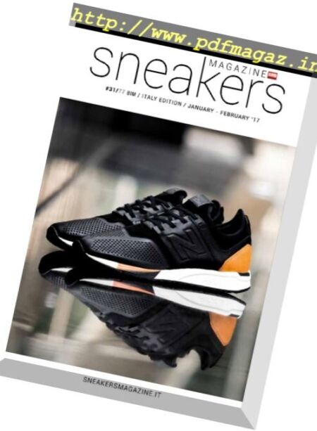Sneakers Magazine – Gennaio-Febbraio 2017 Cover