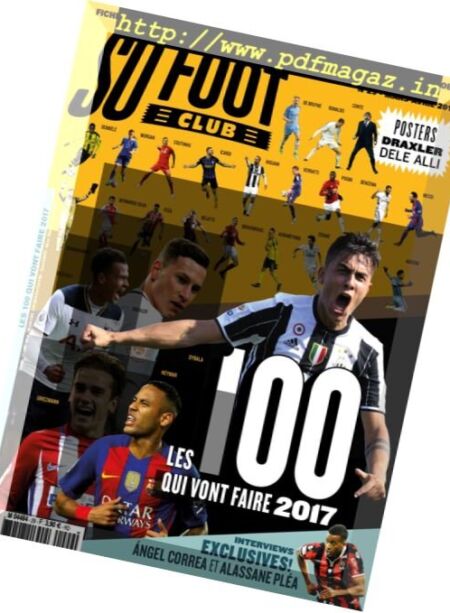 So Foot Club – Mars-Avril 2017 Cover