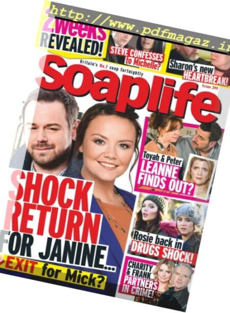 Soaplife – 28 January 2017 Cover