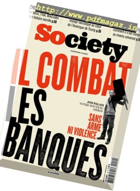 Society – 3 au 9 Fevrier 2017 Cover