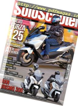 SoloScooter – Febrero-Abril 2017