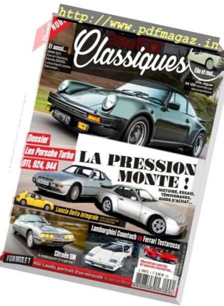 Sport Auto Classiques – Fevrier-Avril 2017 Cover