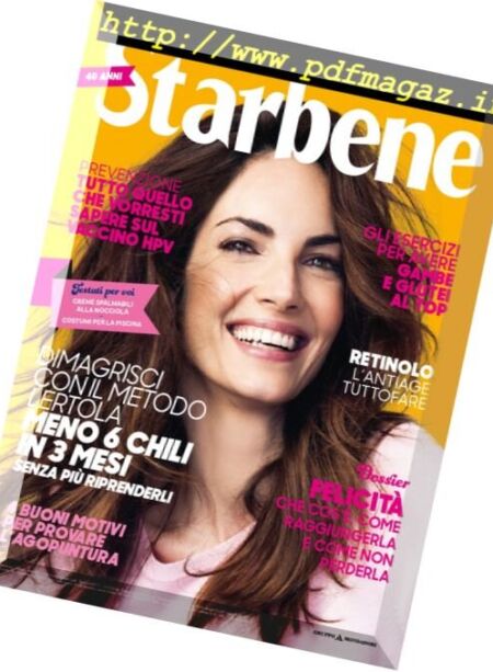 Starbene – 14 Marzo 2017 Cover