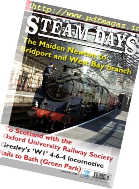 Steam Days – March 2017 Cover