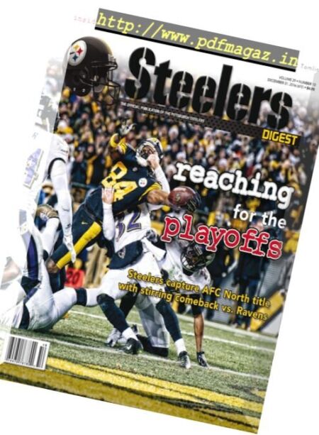 Steelers Digest – 30 December 2016 Cover