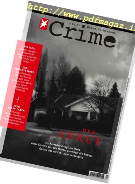 stern Crime – Nr.7, 2016 Cover