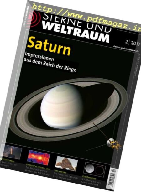 Sterne und Weltraum – Februar 2017 Cover