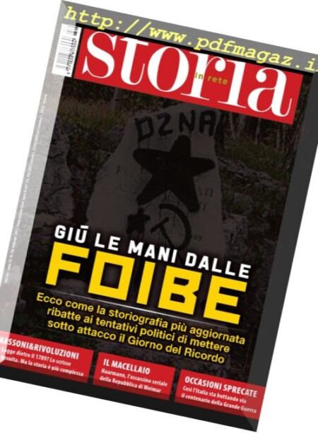 Storia in Rete – Febbraio 2017 Cover