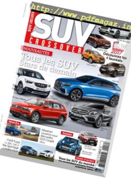 Suv Crossover – Mars-Mai 2017