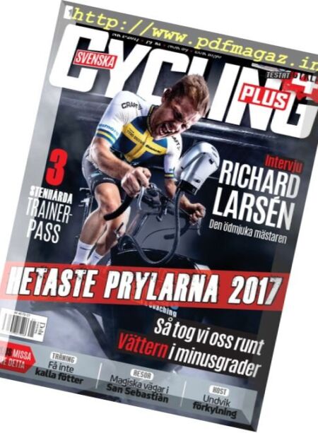 Svenska Cycling Plus – Nr.1, 2017 Cover