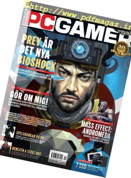 Svenska PC Gamer – Februari 2017 Cover
