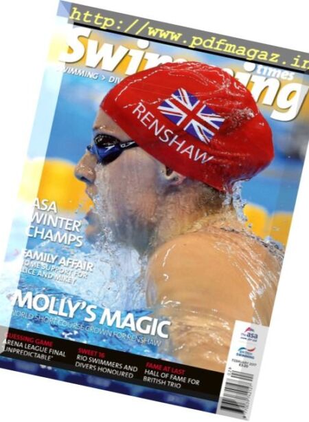 Swimming Times – February 2017 Cover