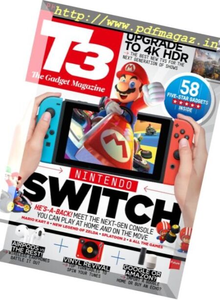 T3 UK – March 2017 Cover