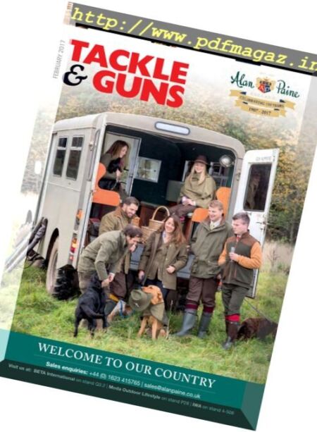 Tackle & Guns – February 2017 Cover
