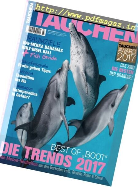 Tauchen – Marz 2017 Cover