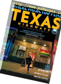 Texas Highways – March 2017