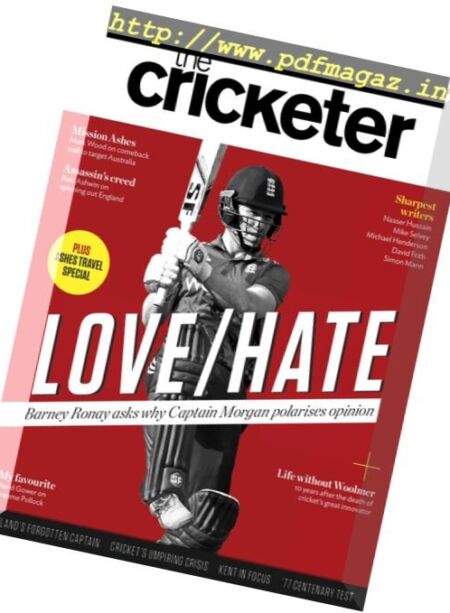 The Cricketer Magazine – March 2017 Cover
