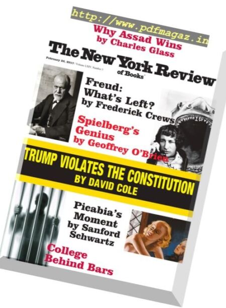 The New York Review of Books – 23 February 2017 Cover