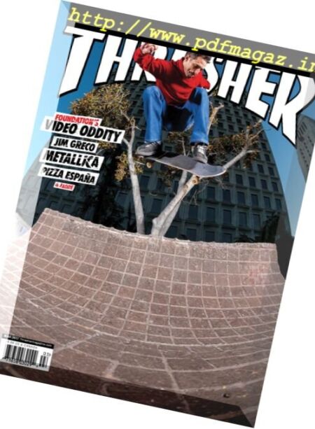 Thrasher Magazine – March 2017 Cover