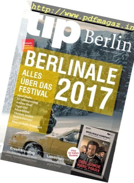 Tip Berlin – Nr.4, 2017 Cover
