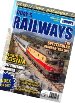 Todays Railways Europe – January 2017