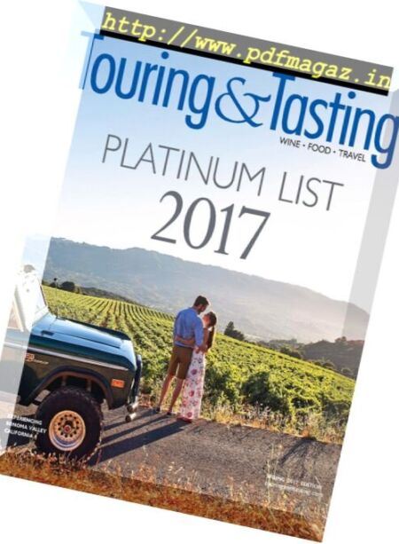 Touring & Tasting – Spring 2017 Cover