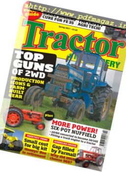 Tractor & Machinery – Spring 2017