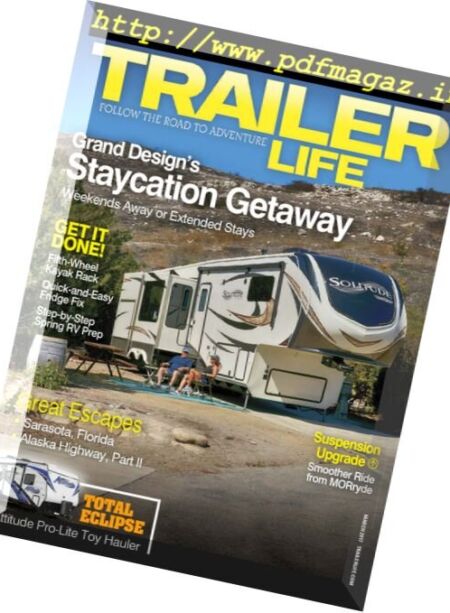 Trailer Life – March 2017 Cover