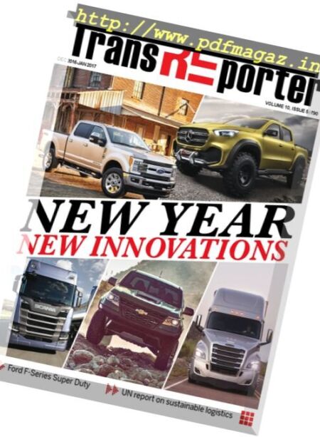 TransReporter – December 2016 – January 2017 Cover