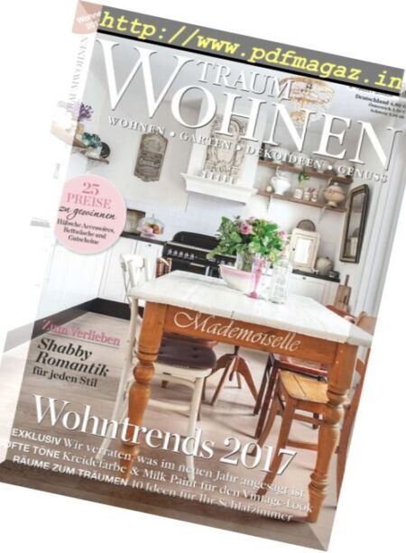 Traumwohnen – Januar-Februar 2017 Cover