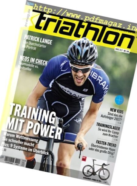 Triathlon Germany – Marz 2017 Cover