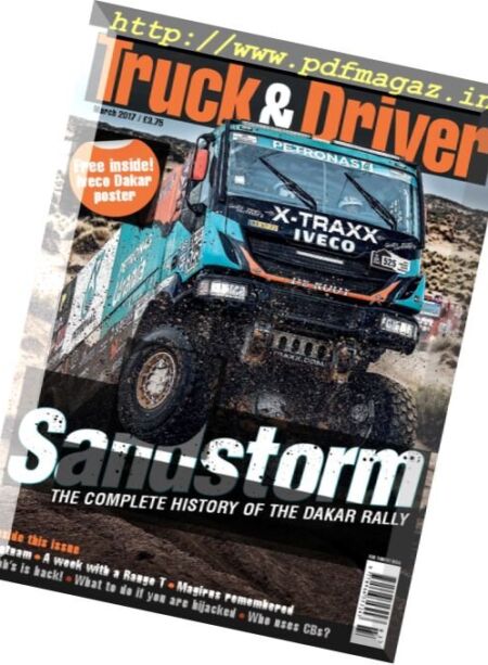 Truck & Driver UK – March 2017 Cover