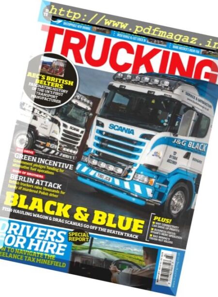 Trucking Magazine – March 2017 Cover