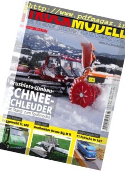 Truckmodell – Februar-Marz 2017