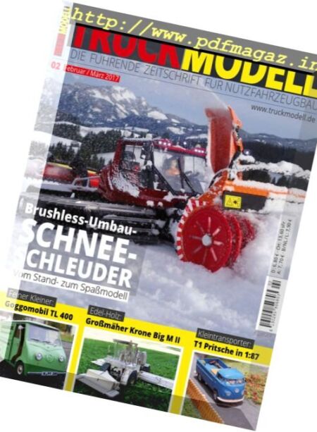 Truckmodell – Februar-Marz 2017 Cover