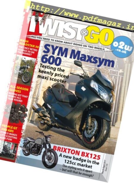 Twist & Go – March – April 2017 Cover
