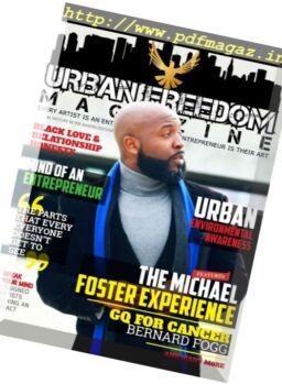 Urban Freedom Magazine – Special Edition – Black History In The Making – Winter 2017