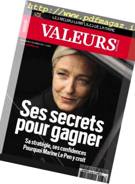 Valeurs Actuelles – 2 au 8 Mars 2017 Cover