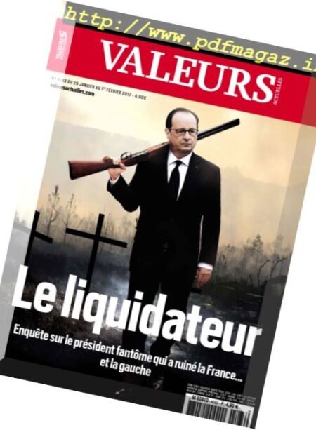 Valeurs Actuelles – 26 Janvier au 1 Fevrier 2017 Cover